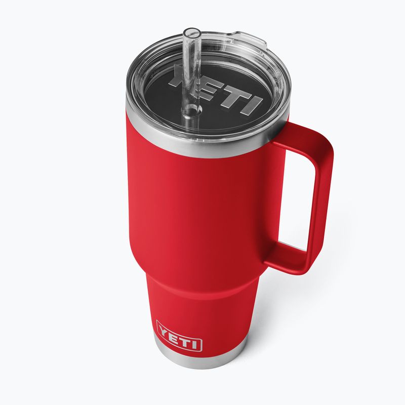Kubek termiczny YETI Rambler Straw 1200 ml rescue red 3