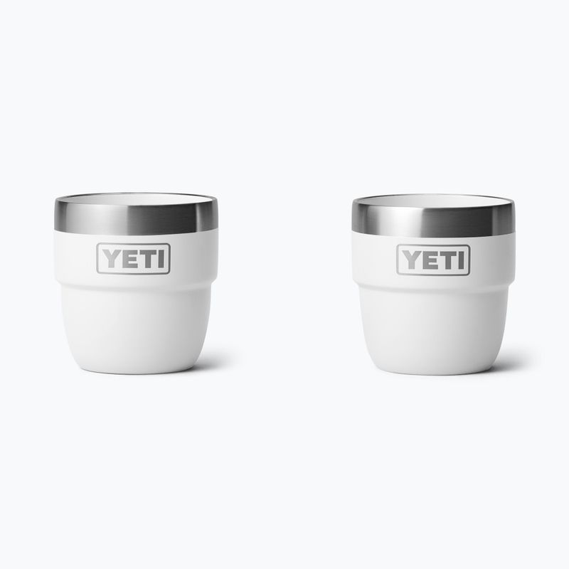 Kubek YETI Rambler 118 ml 2 szt. white