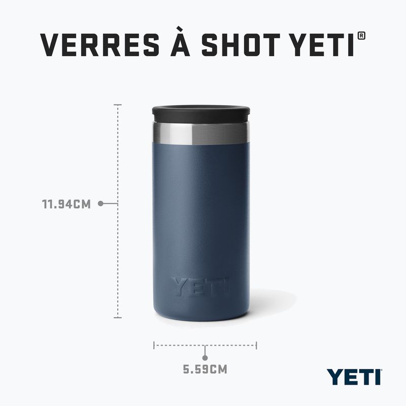 Kieliszki turystyczne YETI Shot 48 ml 4 szt. navy 9