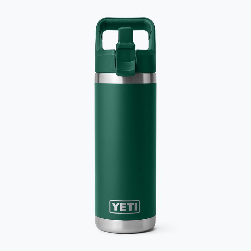 Butelka termiczna YETI Rambler C Straw 532 ml black forest green 3