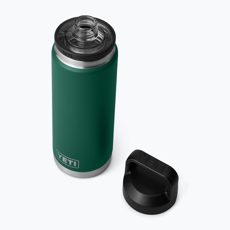 Termos YETI Rambler Chug 760 ml black forest green 4