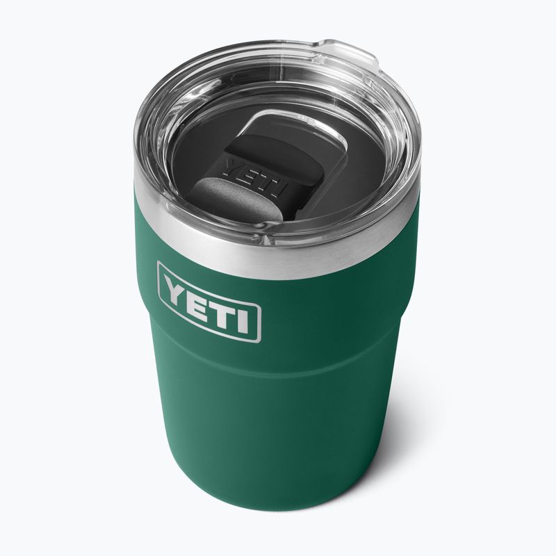 Termos YETI Rambler Stackable 473 ml black forest green 3