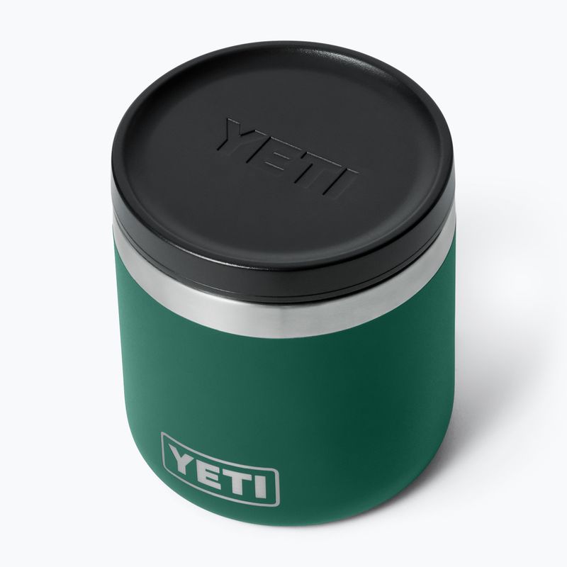 Termos na żywność YETI R8 Food Jar 237 ml black forest green 3