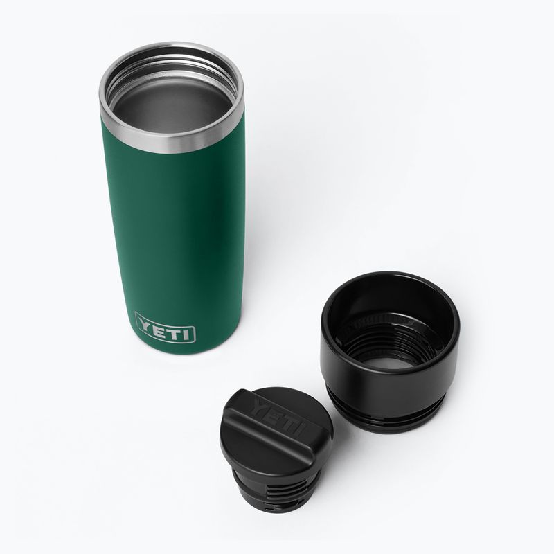 Termos YETI Rambler Travel 473 ml black forest green 4