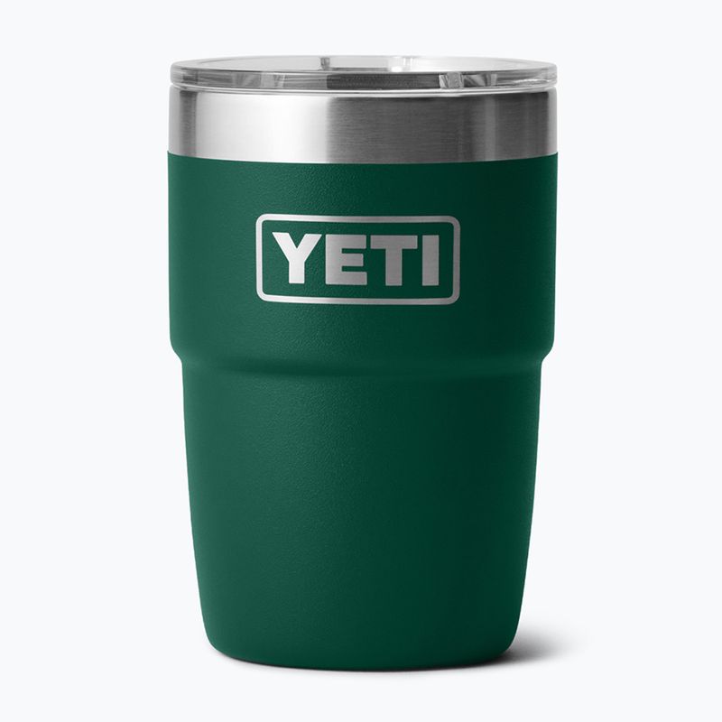 Termos YETI Rambler Stackable 237 ml black forest green