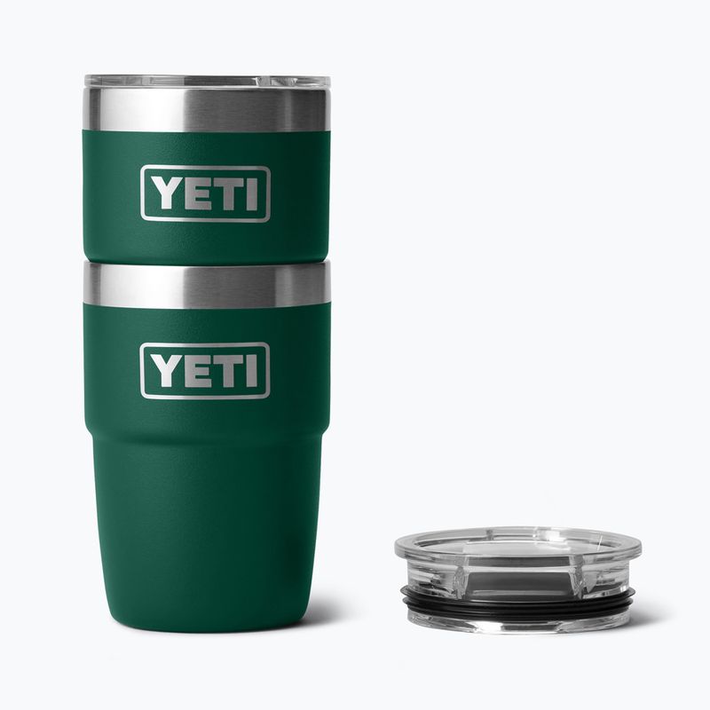 Termos YETI Rambler Stackable 237 ml black forest green 4