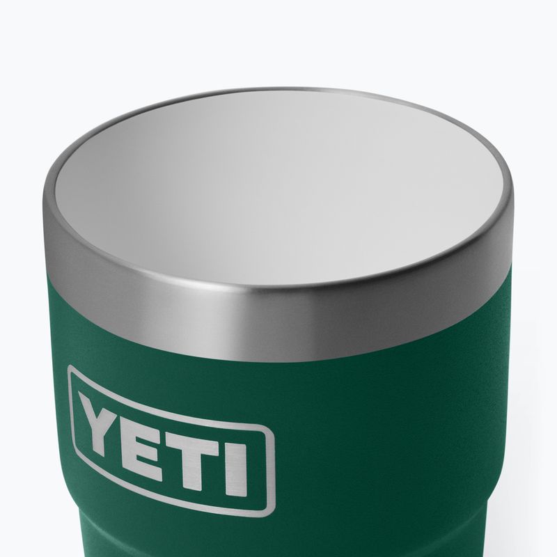 Termos YETI Rambler Stackable 237 ml black forest green 6
