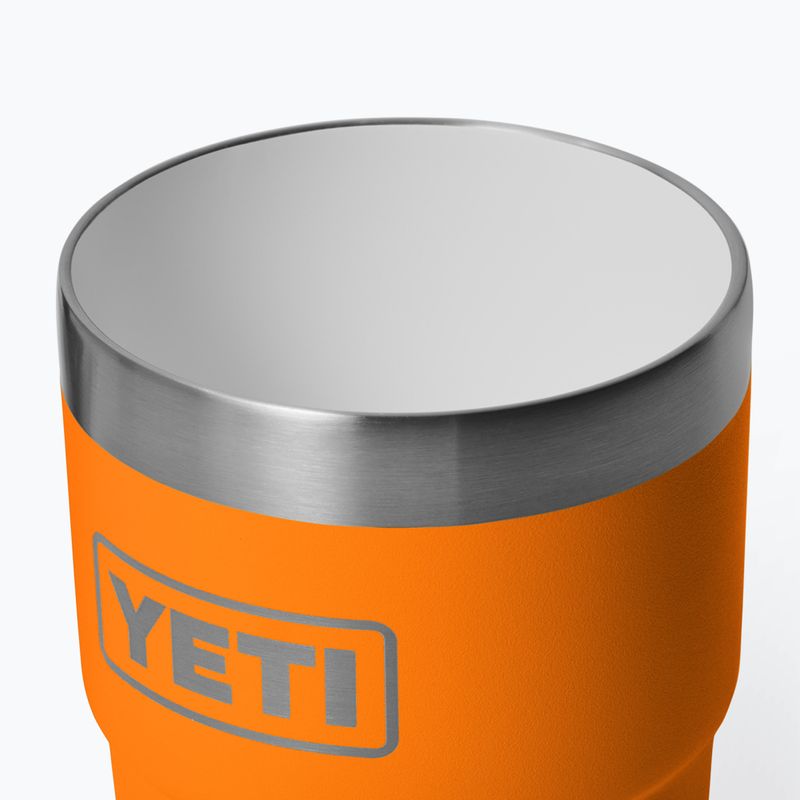 Termos YETI Rambler Stackable 237 ml king crab orange 5