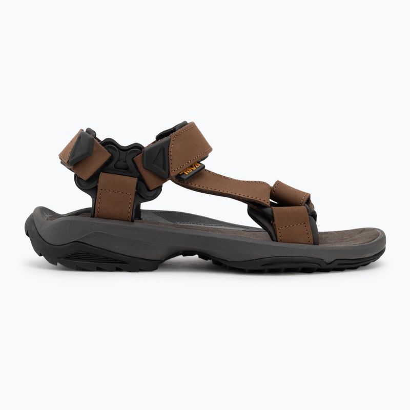 Sandały męskie Teva Terra Fi Lite Leather brown 2