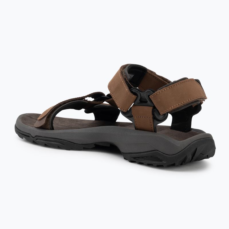 Sandały męskie Teva Terra Fi Lite Leather brown 3