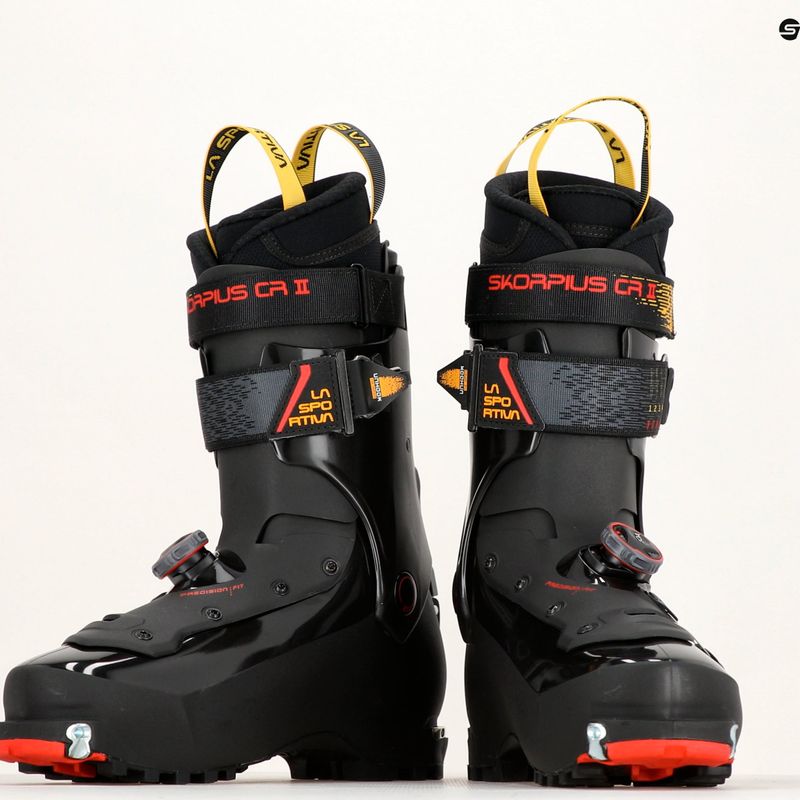 Buty skiturowe La Sportiva Skorpius CR II black/yellow 15