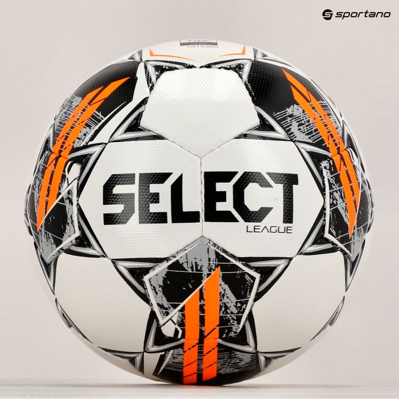 Piłka do piłki nożnej SELECT League v24 FIFA BASIC white/black rozmiar 5 6