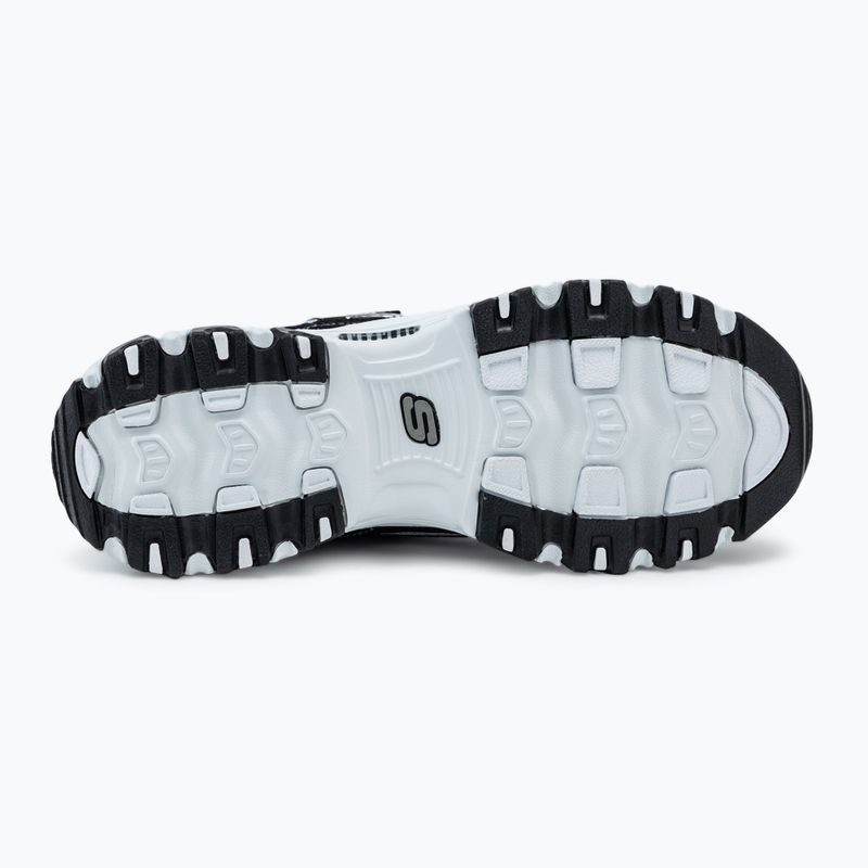 Buty damskie SKECHERS D'Lites Biggest Fan black/white/silver 4