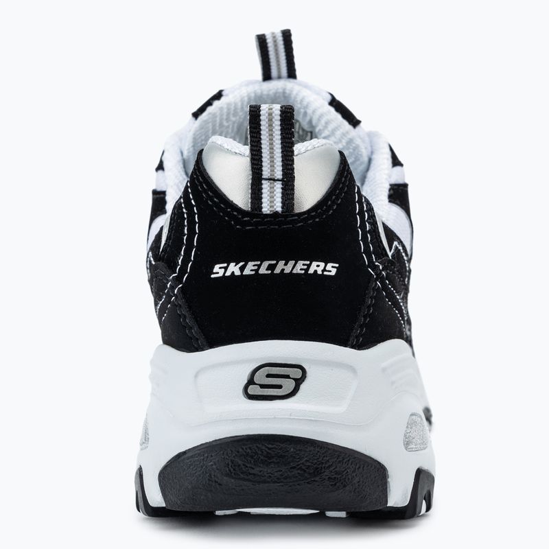 Buty damskie SKECHERS D'Lites Biggest Fan black/white/silver 6