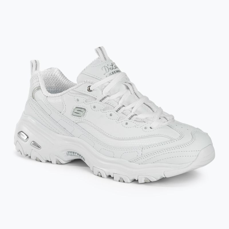 Buty damskie SKECHERS D'Lites Fresh Start white/white
