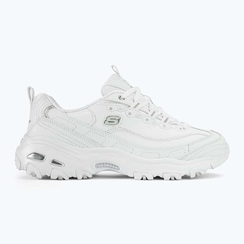 Buty damskie SKECHERS D'Lites Fresh Start white/white 2