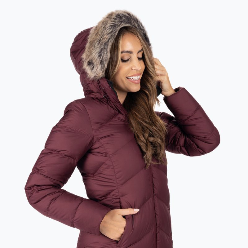 Płaszcz puchowy damski Marmot Montreaux Coat port royal 4