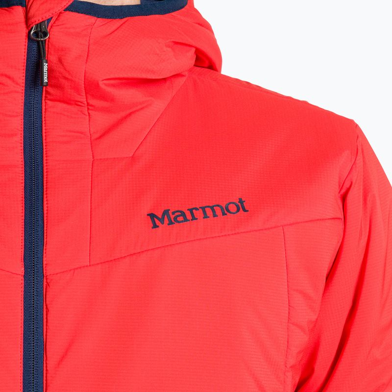 Kurtka ocieplana męska Marmot Novus 2.0 Hoody basic red 3