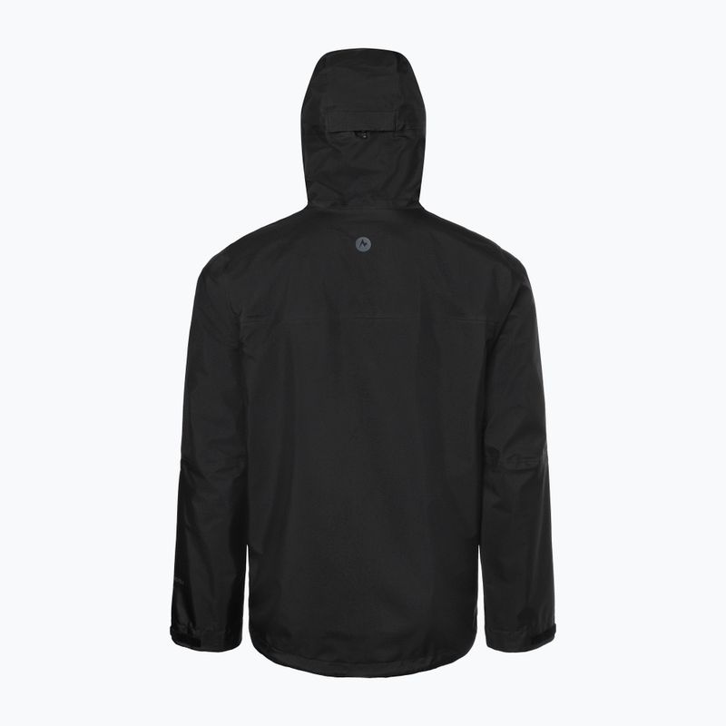 Kurtka przeciwdeszczowa męska Marmot Kessler black 2