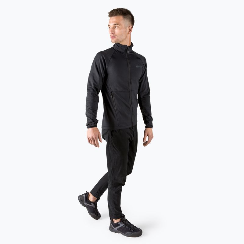 Bluza trekkingowa męska Marmot Leconte Fleece black 2