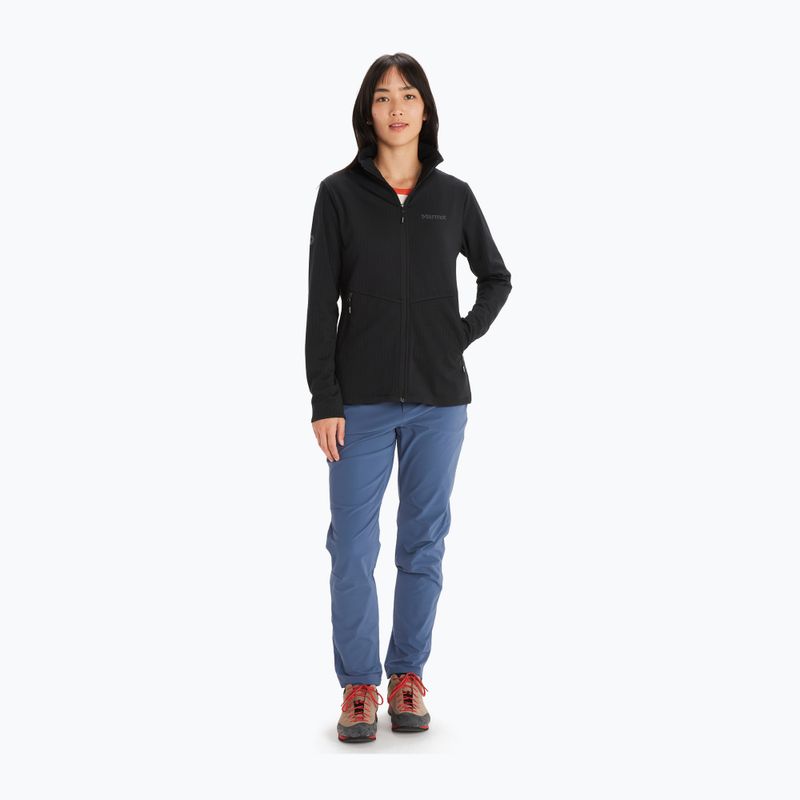 Bluza trekkingowa damska Marmot Leconte Fleece black 3