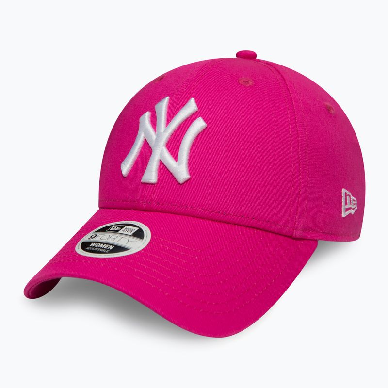 Czapka z daszkiem New Era League Essential 9Forty New York Yankees bright pink 3