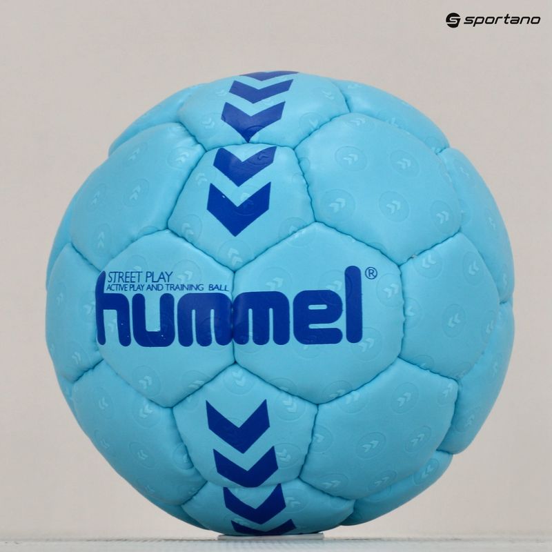 Piłka do piłki ręcznej Hummel Street Play light blue rozmiar 0 5