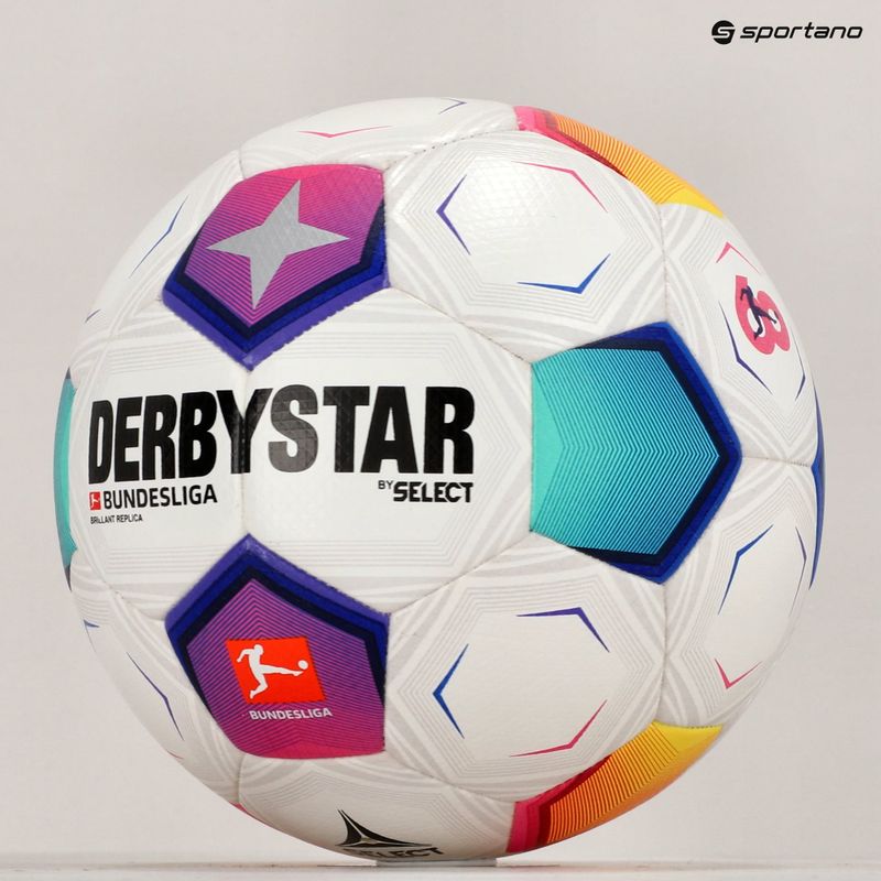 Piłka do piłki nożnej DERBYSTAR by SELECT Bundesliga Brillant Replica v23 multicolor rozmiar 4 5
