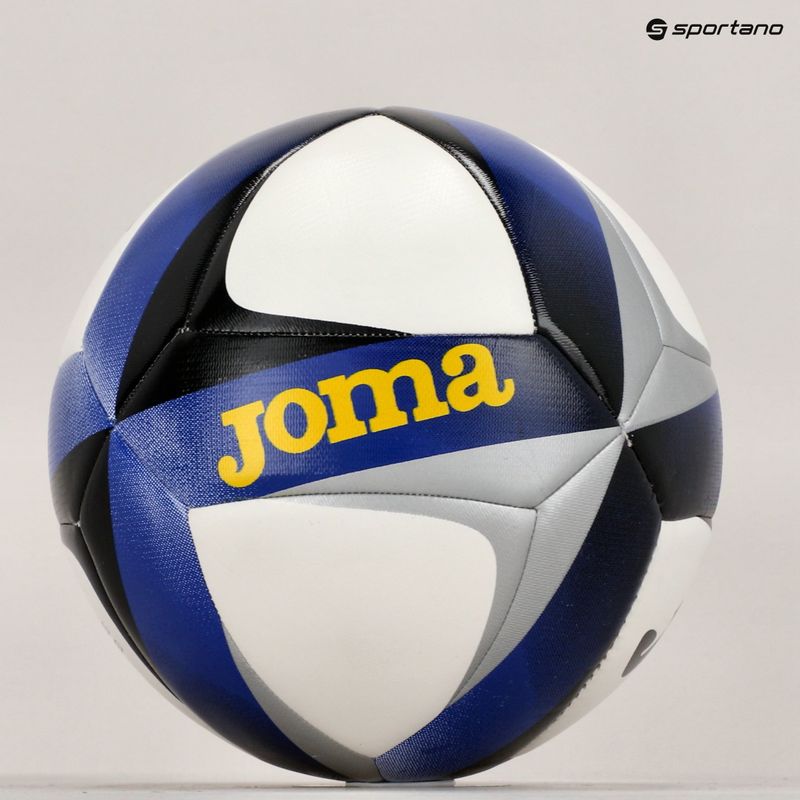 Piłka do piłki nożnej Joma Victory Hybrid Futsal silver rozmiar 4 5