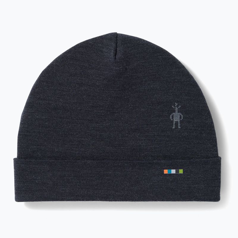 Czapka Smartwool Merino Reversible Cuffed charcoal