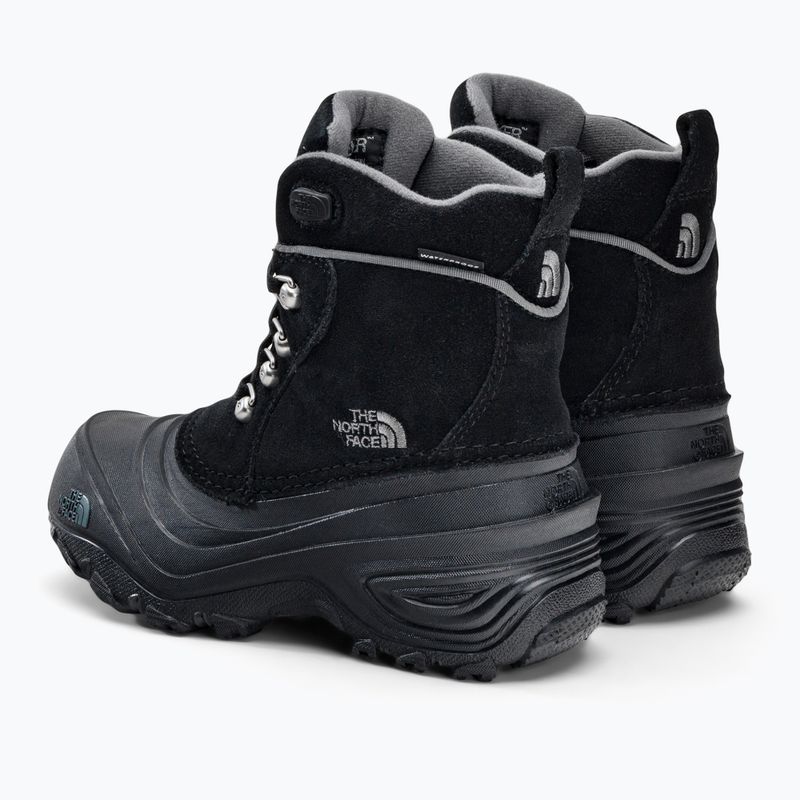 Śniegowce dziecięce The North Face Chilkat Lace II black/zinc grey 3