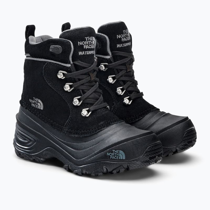 Śniegowce dziecięce The North Face Chilkat Lace II black/zinc grey 4