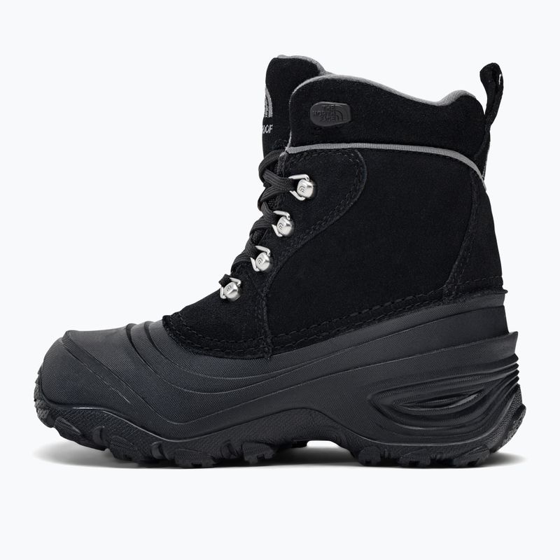 Śniegowce dziecięce The North Face Chilkat Lace II black/zinc grey 10