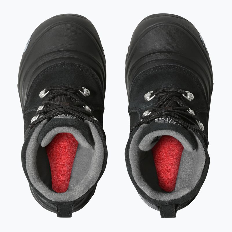 Śniegowce dziecięce The North Face Chilkat Lace II black/zinc grey 14