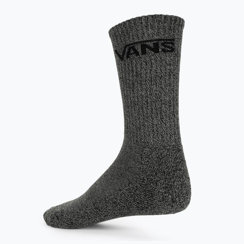 Skarpety Vans Classic Crew black heather 2