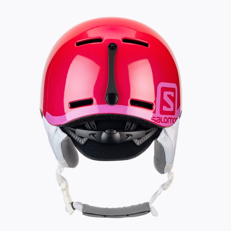 Kask narciarski dziecięcy Salomon Grom Jr glossy pink 3