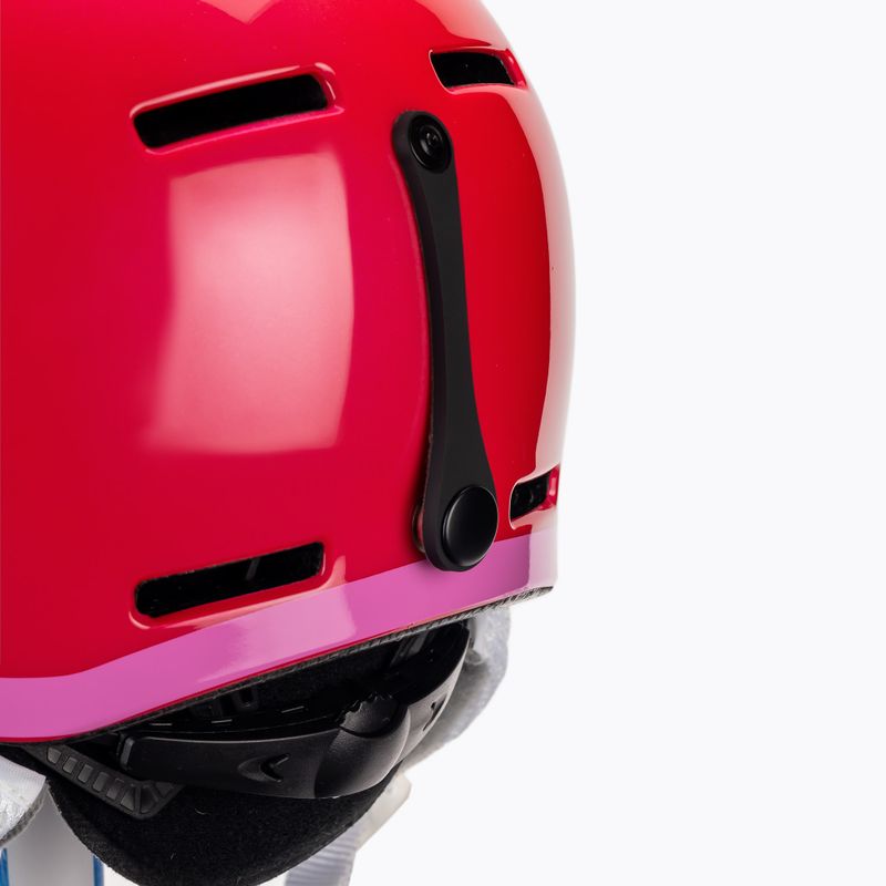 Kask narciarski dziecięcy Salomon Grom Jr glossy pink 6