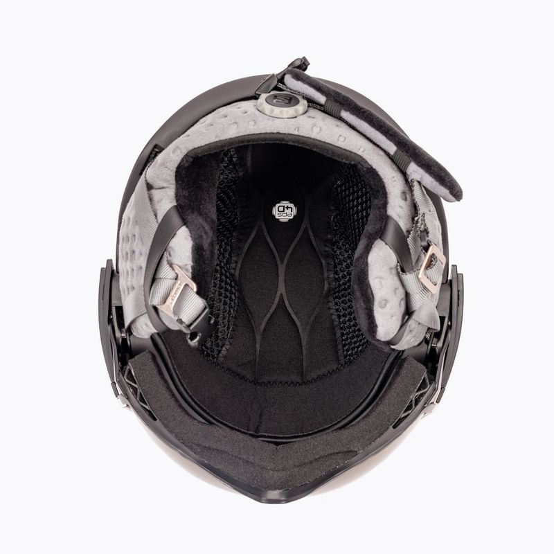 Kask narciarski Salomon Mirage black/rose gold solar 6