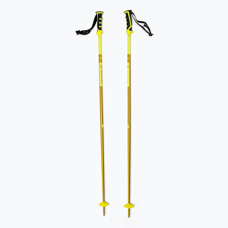 Kije narciarskie Salomon Arctic yellow