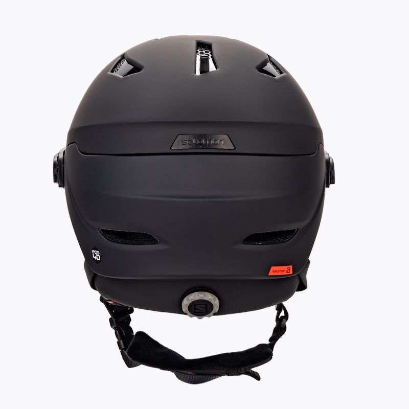 Kask narciarski Salomon Driver black/red/accent solar 3