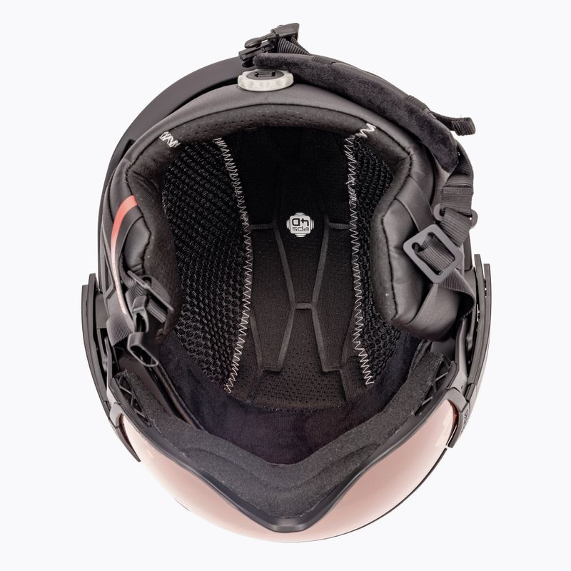Kask narciarski Salomon Driver black/red/accent solar 5