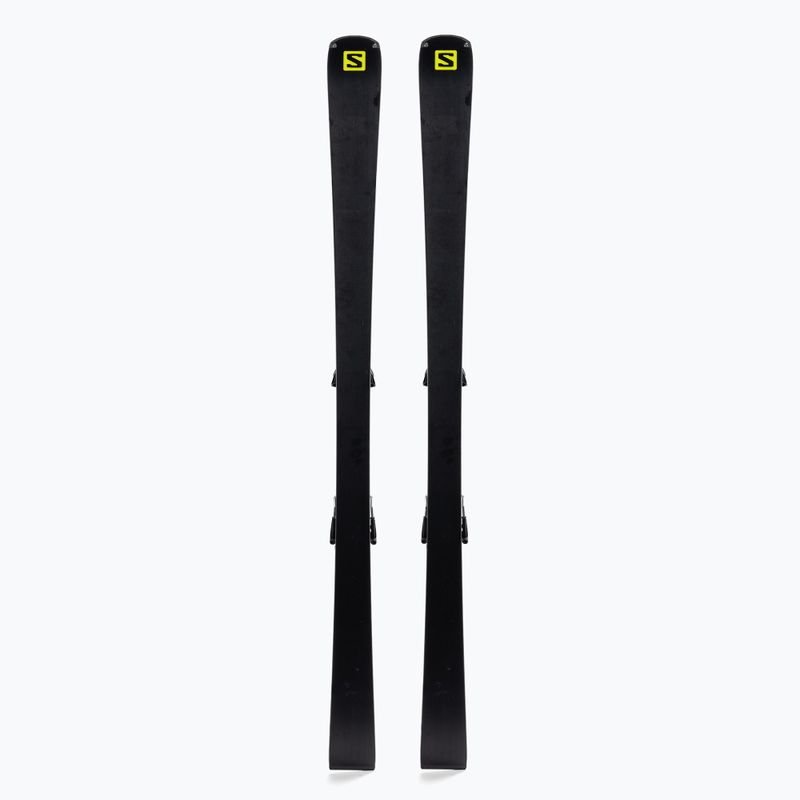 Narty zjazdowe Salomon S/MAX 10 + wiązania E Z12 GW black/yellow 3