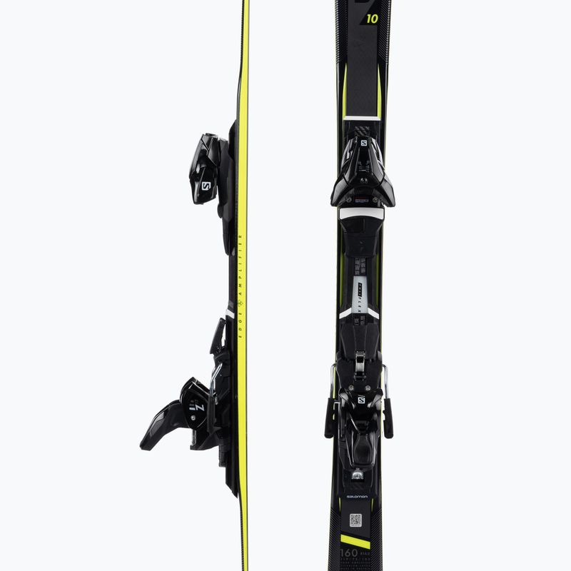 Narty zjazdowe Salomon S/MAX 10 + wiązania E Z12 GW black/yellow 5