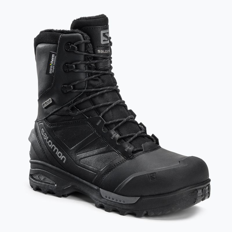 Śniegowce męskie Salomon Toundra Pro CSWP black/magnet