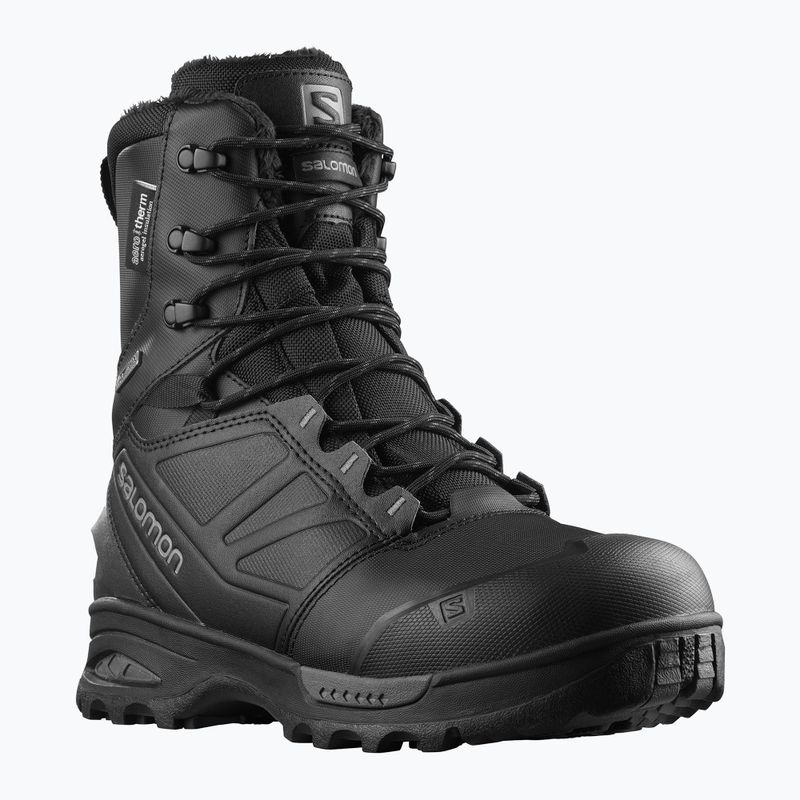 Śniegowce męskie Salomon Toundra Pro CSWP black/magnet 13