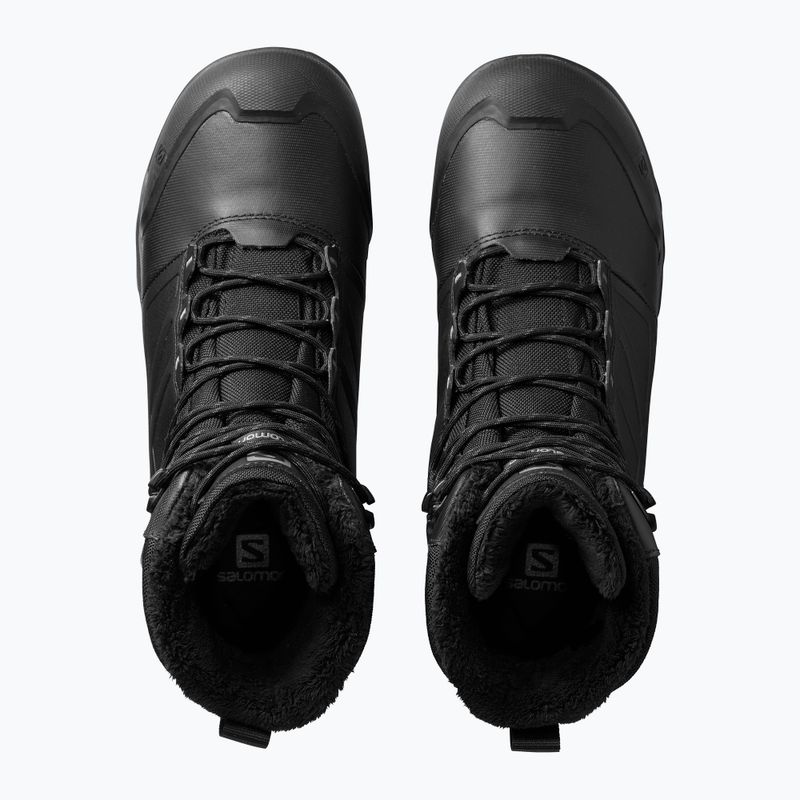 Śniegowce męskie Salomon Toundra Pro CSWP black/magnet 15