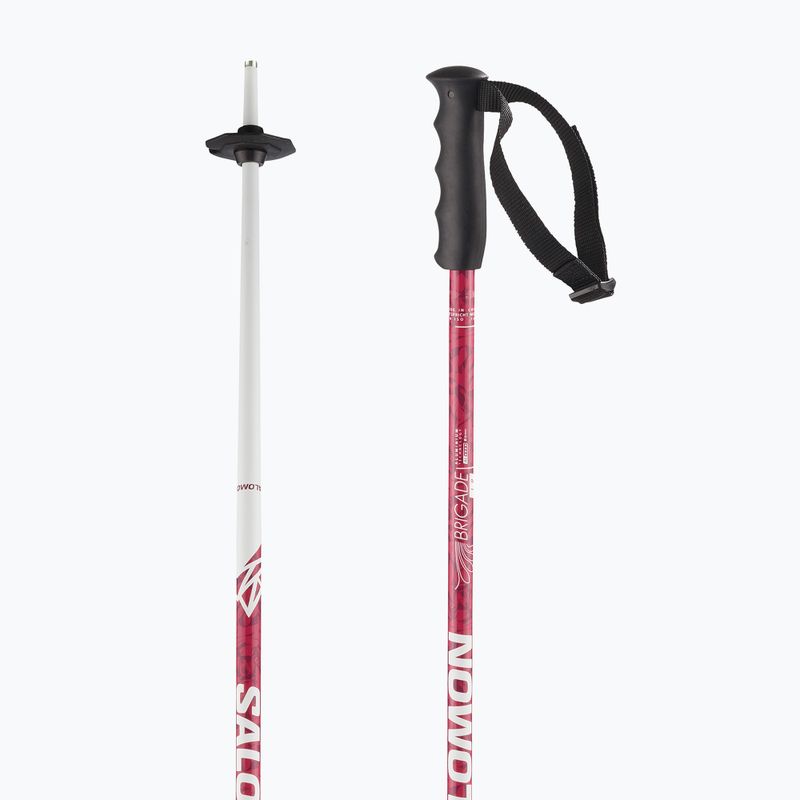 Kije narciarskie dziecięce Salomon Brigade Jr pink 7