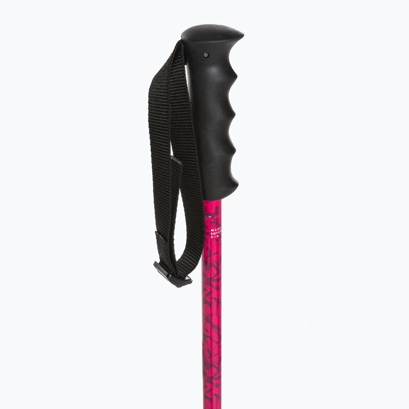 Kije narciarskie dziecięce Salomon Brigade Jr pink 3