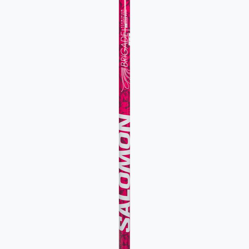 Kije narciarskie dziecięce Salomon Brigade Jr pink 4