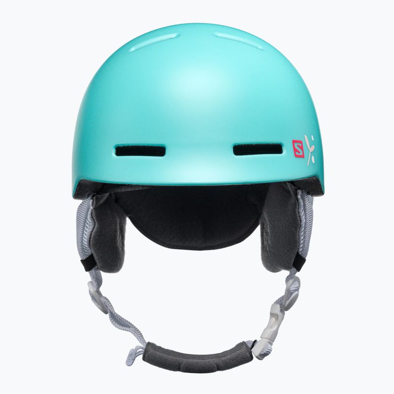 Kask narciarski dziecięcy Salomon Grom Jr aruba 2